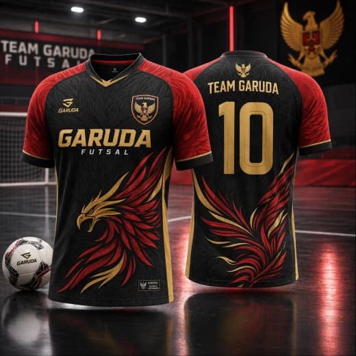 Futsal Team Garuda — jersey custom kategori Futsal produksi djersey.id